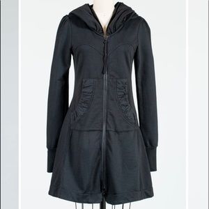 PRAIRIE UNDERGROUND Long Hooded Sweatshirt jacket